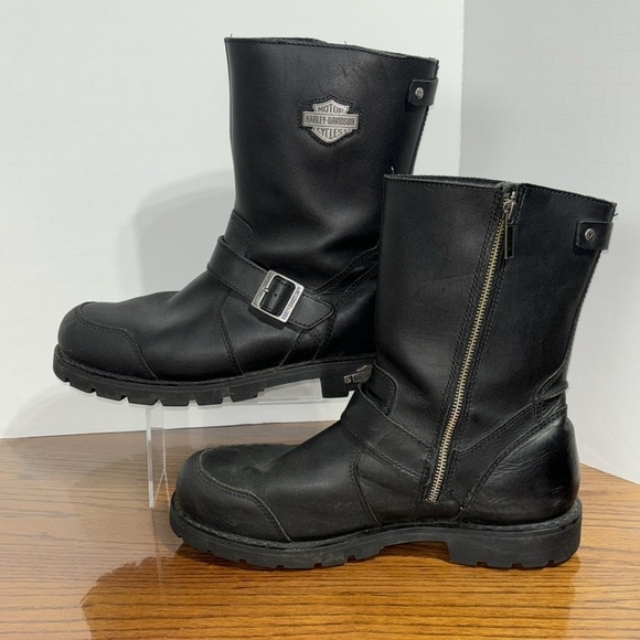 Harley Davidson Wolverine men’s Radcliffe engineer boots. Size 12. EUC. - Picture 2 of 8